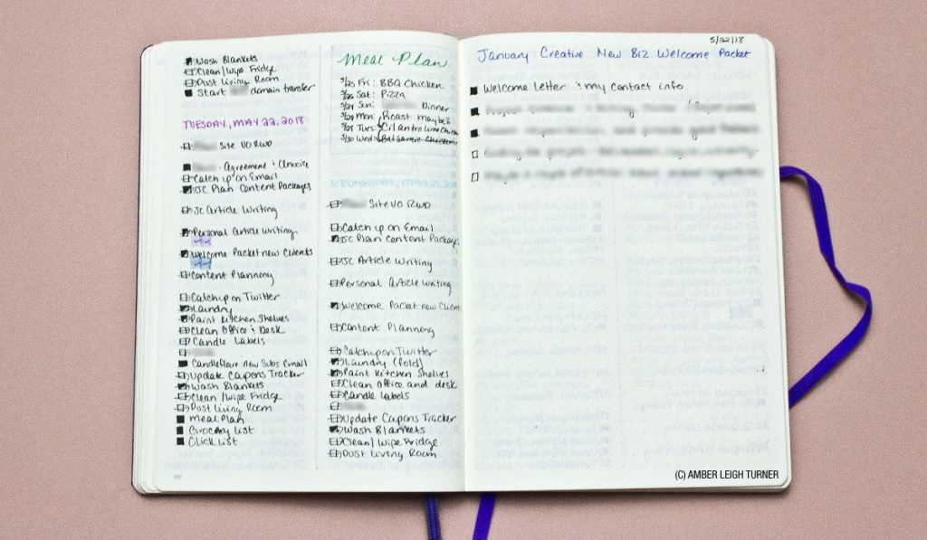 Project Planning Bullet Journal